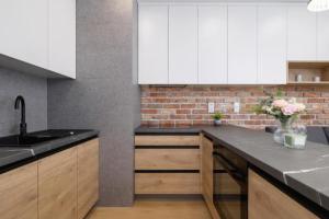 Modern Studio with Balcony Mogilska Tower Krakow by Solarento