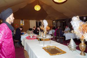 Young luxury camp