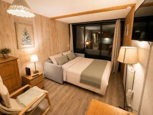 Studio Cabine avec WIFI et vue splendide sur le lac et les montagnes