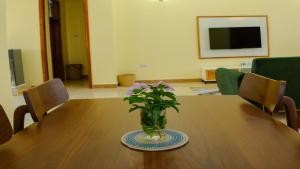 A premium two-bedroom serviced apartment