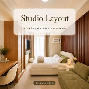 Quezon City Metro Manila Studio Near SM North EDSA, Trinoma and UP Diliman