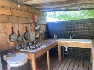 Igloo, Lodge et Tipi confortable