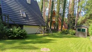 Domek letniskowy nad jeziorem, Mazury