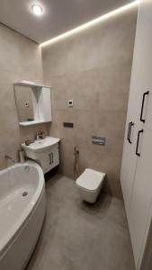 New flat 3 rooms Gonio first line near the sea 60 sq m