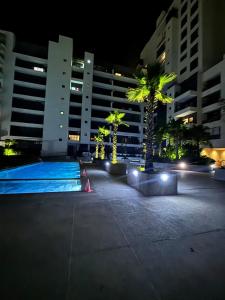 Cozy Apartment with Sea View Pool and Private Parking Zenata Eco City