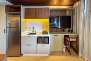 Studio Design em Pinheiros Piscina Rooftop e Metro
