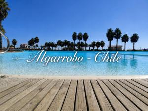 Modern apartment with navigable lagoon in Algarrobo