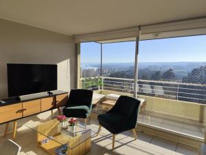 Modern apartment with navigable lagoon in Algarrobo