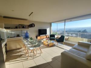 Modern apartment with navigable lagoon in Algarrobo