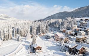 Lenzerheide Luxury Spa Shower, Mountain View