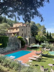Chianti Villa with Panoramic Views & Private Pool