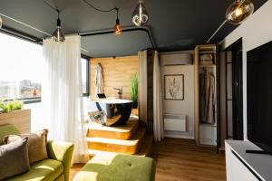 DH Sky Bath and City View Brno 3KK Apartment