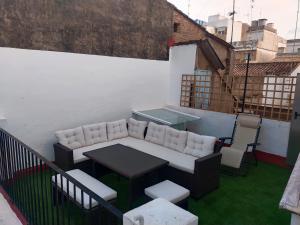 Casa señorial vistas al castillo terraza y ac