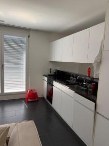 Modern apartment near Baden, gas station, highway
