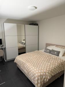 Modern apartment near Baden, gas station, highway