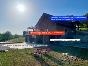 Zerko Holiday Apartment Janko with outdoor JACUZZI for FREE