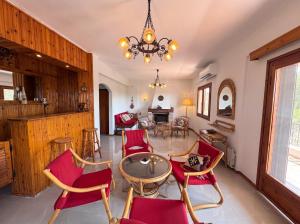 Potidea Private Garden Villa 4,000 m Plot Sea View BBQ