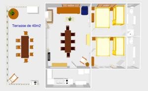 Chalets La Palombiere, plage a 150m : photos des chambres