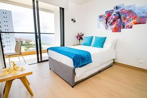 Nuevo apartamento de 1 dormitorio con vista al mar y al lago