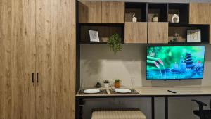 Exclusive 23rd floor apartment with views of downtown Bogotá