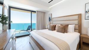 Beachfront 3BR Condo with Dual Balcony Access & Spacious Open Living