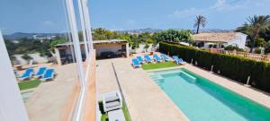 Calpe chalet privado 7 min de la playa piscina wifi parking aire barbacoa grupos