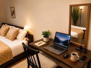 Kanseil Tokyo 302 New Studio 8 min walk to Kita-Senju Station Direct bus to Haneda