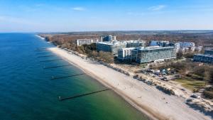 50 m OD PLAŻY Apartament Premium z widokiem, basenem i siłownią