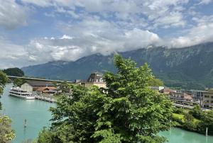 River 3 -Kissed Retreat with Iconic Jungfraujoch View