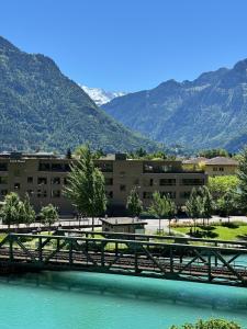 River 3 -Kissed Retreat with Iconic Jungfraujoch View