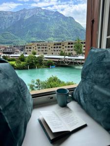 River 3 -Kissed Retreat with Iconic Jungfraujoch View