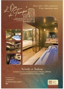 Suite dexception spa privatif en Duo Solem