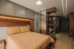 Loft 1006 Inn com lareira - Parque Una + Garagem
