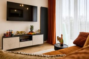Apartament Bursztynowa Plaża Ventus Park parking w cenie klimatyzacja blisko plaży Świnoujście centrum