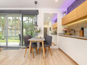 Holiday apartment close to a sandy beach