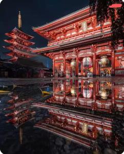 Skyhotel 晴空塔商圈 车站3分钟 直达机场 涉谷 迪士尼 上野 浅草2403