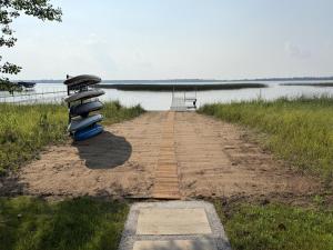 Sunset Beach on Round Lake