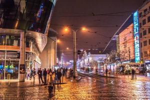 Amazing View Flat - Metro, Trams, Lively Location