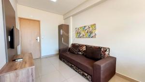 Seasonal apartment with access to the Rio de Águas Quentes