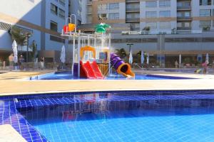 Seasonal apartment with access to the Rio de Águas Quentes