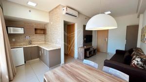 Seasonal apartment with access to the Rio de Águas Quentes