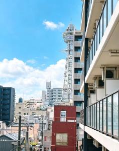 504 Orange Hotel Tsutenkaku 2min walk Private Bathroom 2 guests