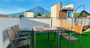 Fuji view lawson C 新築楼頂豪华觀景台看大富士山星空