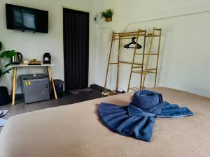 Guest home blue