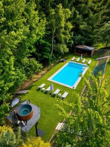 Domki NATURAlnie - DUO, basen, balia, sauna, jezioro, las