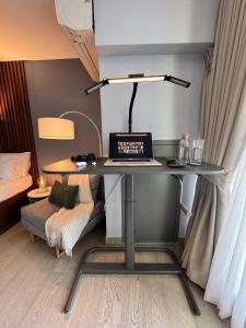 5min Poblacion Full Kitchen 500mbps Wi-Fi Gym - Apartment