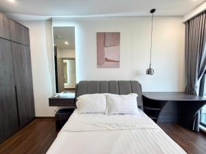 Hommit Masteri Tòa A - Căn hộ 3 phòng ngủ view hồ, máy chiếu