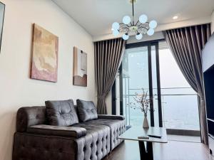 Hommit Masteri Tòa B - Căn hộ 1 phòng ngủ view hồ, máy chiếu