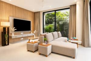 ELIVAAS Signature Sakura Villa Japanese-Themed 4-BHK Villa with Private Pool, Open Terrace, Garden & Mountain-View Balcony