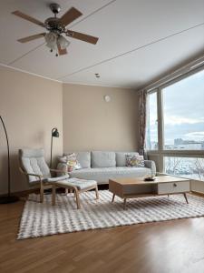 Cozy apartment with sea view and sauna